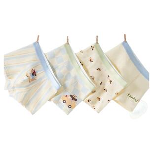 【蚕丝抗菌裆】儿童内裤男童纯棉a类中大童男宝平角短裤不夹屁屁