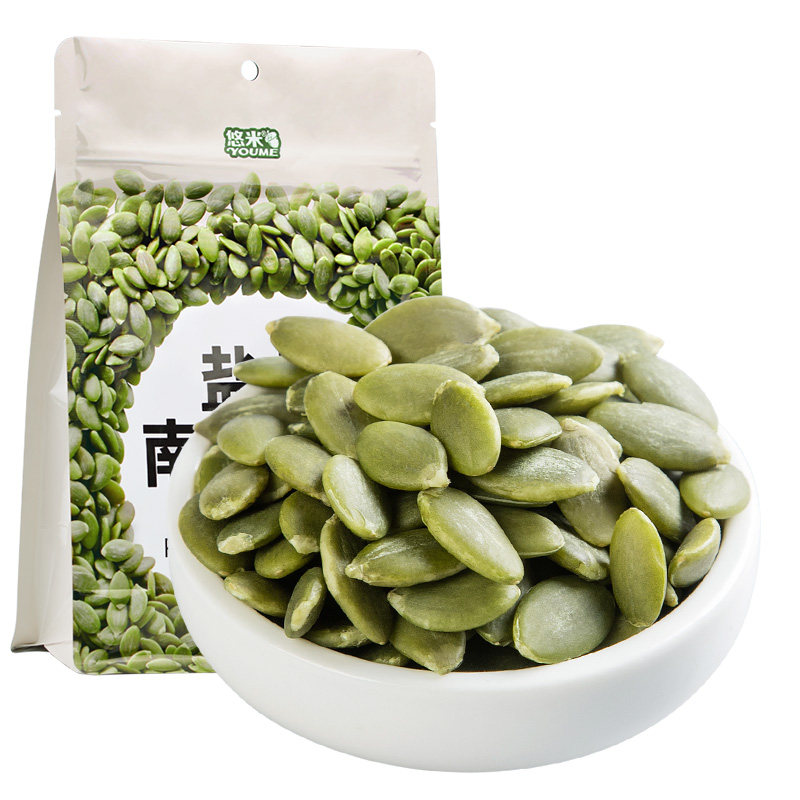 悠米盐焗南瓜籽仁120g*4