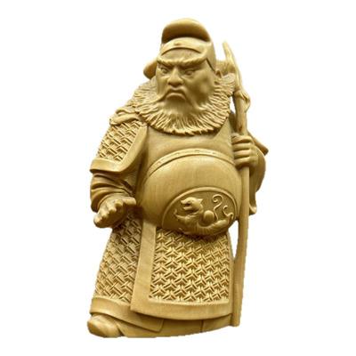 桃园三结义关羽刘备张飞黄杨木