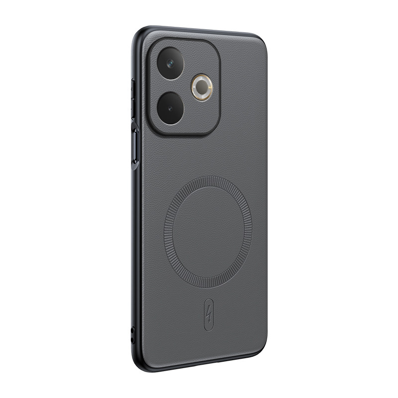 适用oppoA5活力版磁吸皮质手机壳
