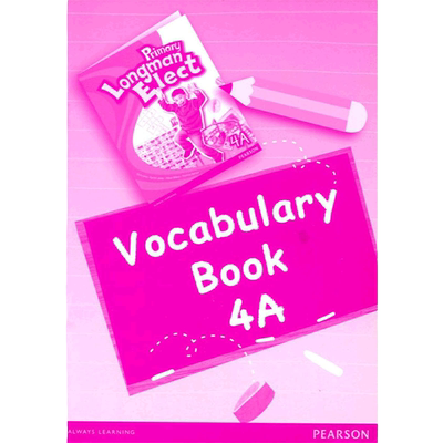 原版进口培生朗文小学6-12岁英语教材 Primary Longman Elect  Vocab4A 词汇练习手册