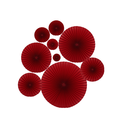 中国风场景布置毕业晚会扇花道具