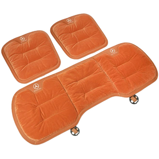 奔驰专用坐垫C级C260/E级E300L/S级S400/GLC秋冬加绒毛绒汽车座垫