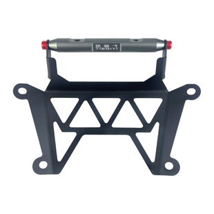 适用三阳 巡弋400横杆改装风挡拓展支架铝合金横杆手机导航架配件