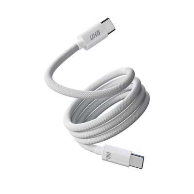 UHB快充编织数据线双typec口100w
