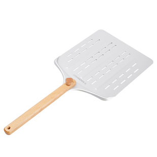 10寸/12寸 旋转手柄铝铲 烘焙披萨铲 蛋糕铲面包铲 转移出炉入炉