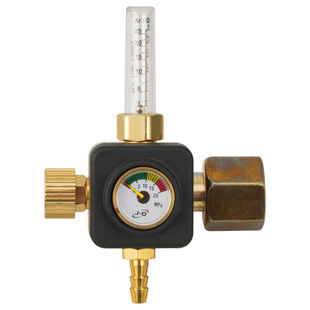 日出防摔际欧氩气流量计36V二氧化碳电热减压器减压表加热减压器