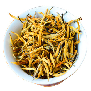 云南2025年春茶滇红茶金芽单芽头景谷蜜香红茶芽尖500克直销好喝