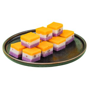 地三彩素食三宝即食凉糕点心小吃