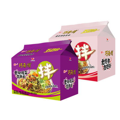 统一巧面馆酱拌面袋面