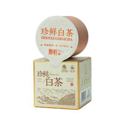 狮峰牌明前特级安吉珍鲜白茶小罐
