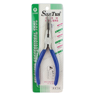 山特斯ST-616A无牙尖嘴钳多功能6寸电工尖咀钳子616H迷你尖头钳5