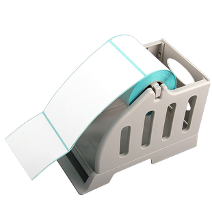 多功能电子面单支架条码打印机快递单盒铜版纸三防折叠热敏标签纸卷纸二合一外置盒物流大卷条码纸支架