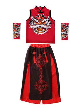 六一男女中国风爵士舞走秀演出服
