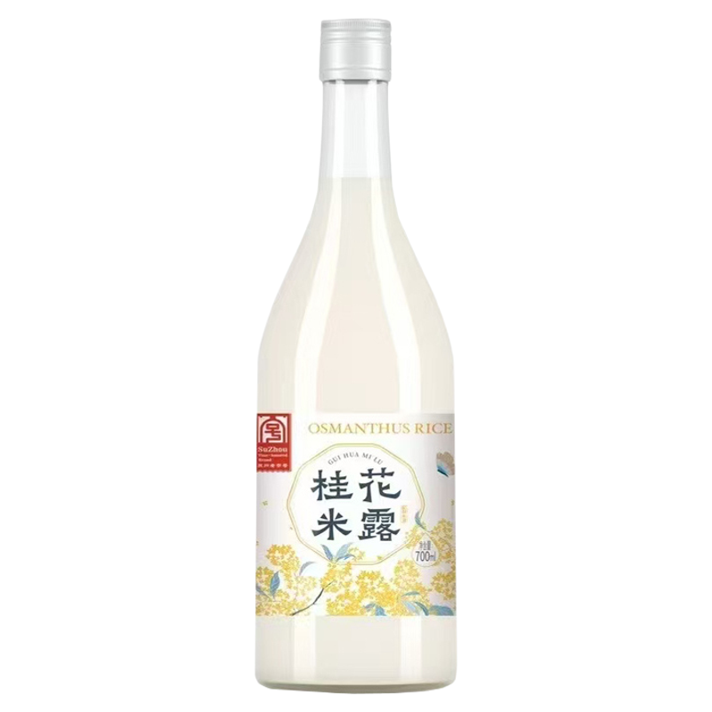 江苏苏州桂花米酒瓶装混搭