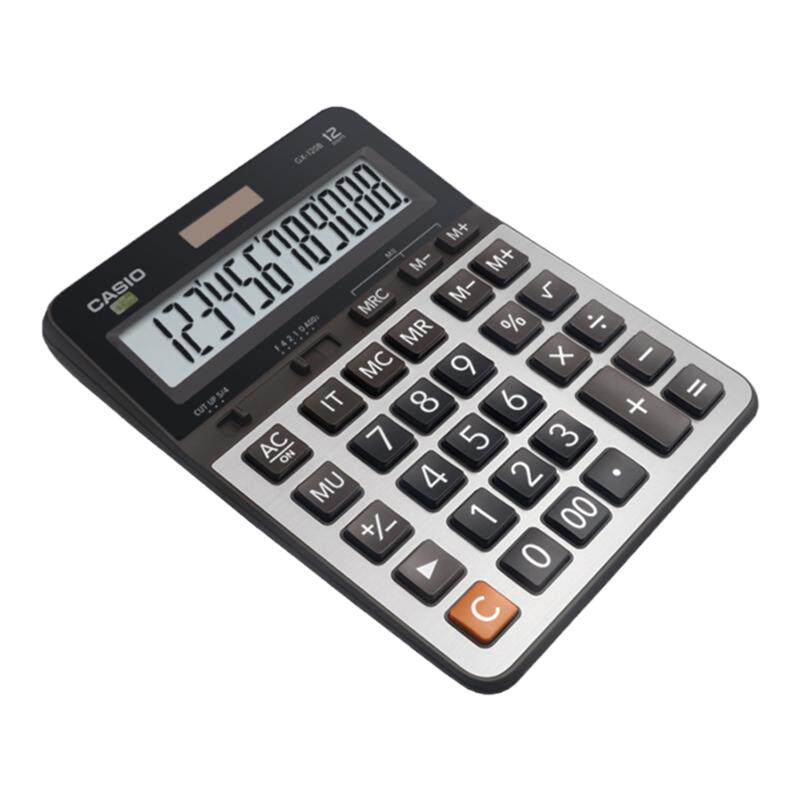 Casio/卡西欧双重电源12位数显