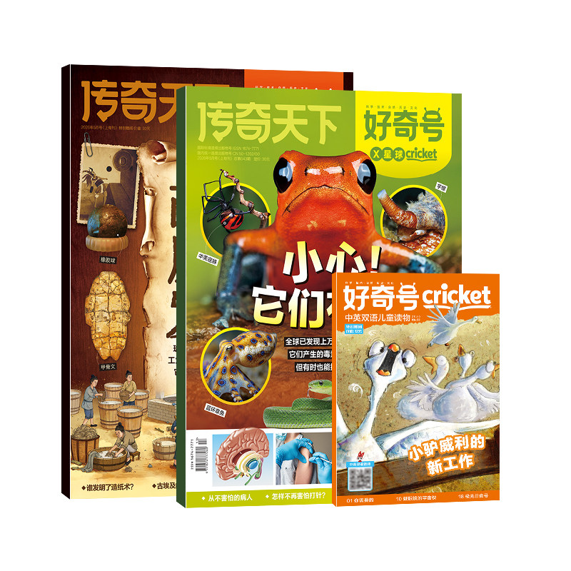 【单期现货】包邮 好奇号杂志 2026/2025年单期季度全年组合订阅 杂志铺 万物/博物/历史喵/问天少年/商界少年 青少年科普期刊实拍图 商品