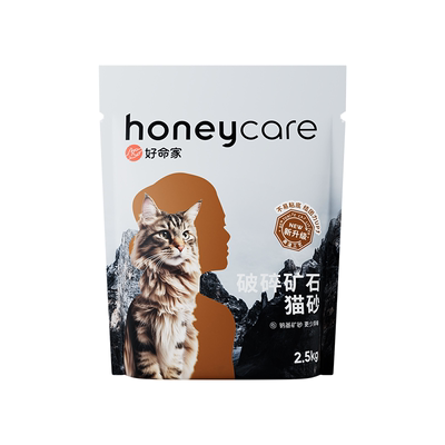 honeycare好命家除臭低尘矿砂
