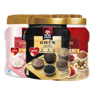 quaker桂格5黑红润蒸糯燕麦片麦片860g 冲饮饱腹早餐健康谷物即食