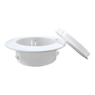 空调口装饰盖管子遮丑美化神器空调孔眼堵塞器外墙穿孔堵洞口堵盖