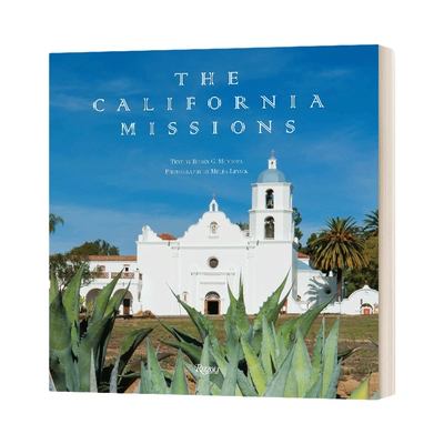 英文原版 The California Missions 加州任务 老建筑 历史古典建筑设计艺术 精装 英文版 进口英语原版书籍