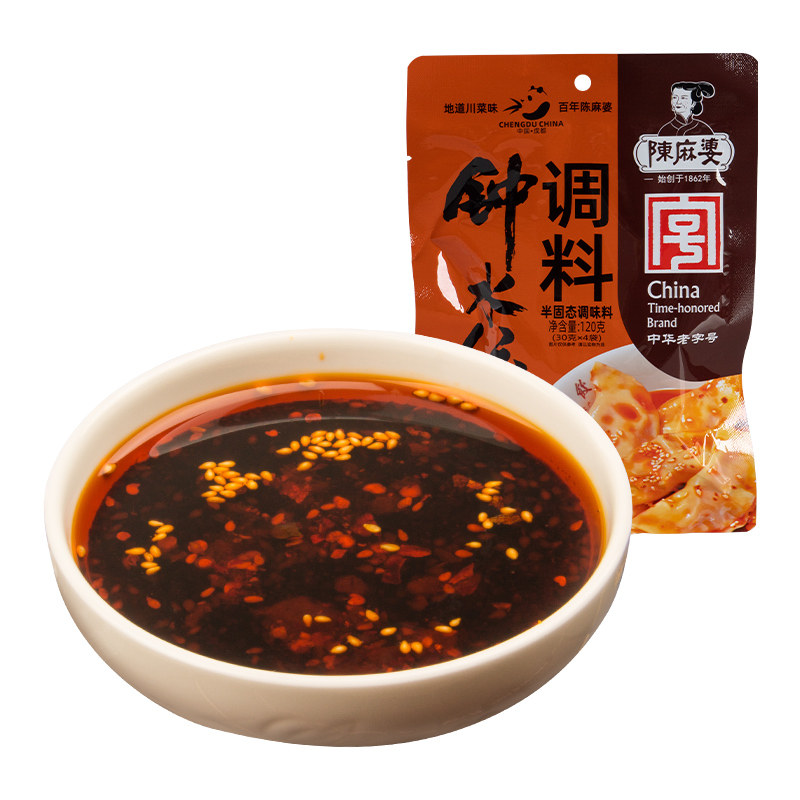 陈麻婆钟水饺蘸料担担面调料