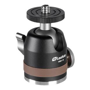 徕图Leofoto MBH-19迷你手机微单gopro 90°全景底座万向球形云台