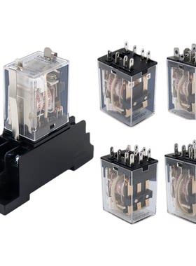 德力西中间继电器220v交流12v