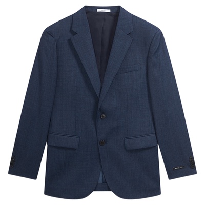 ZIOZIA春夏羊毛弹力面料商务休闲正装西服外套ZSB12303J