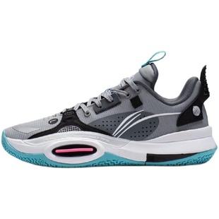 Lining李宁 全城10 青年版 棉花糖珍珠白休闲低帮篮球鞋ABPS009-1