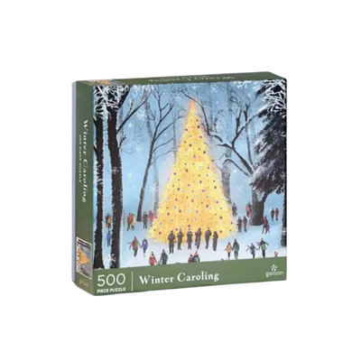 正版Galison圣诞颂歌拼图