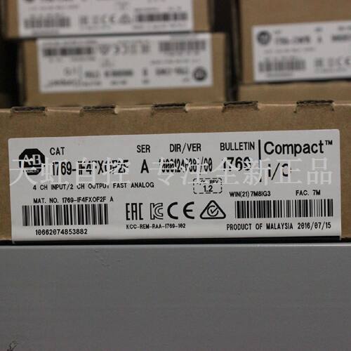 议价1769-IF4FXOF2F AB罗克韦尔处理器 PLC控制器 1769IF4FXOF2F