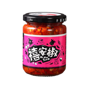 新疆禧安椒牛肉辣椒酱雪莲辣椒丝安集海辣皮子禧安骄沙湾特产调料