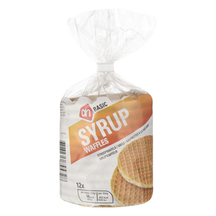 现货荷兰特产进口AH蜂蜜焦糖华夫饼干马克斯休闲零食拉丝夹心饼干