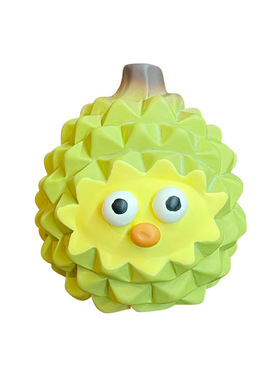 原创木雕风水果系列车载摆件可爱