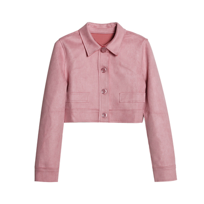 2025年新款百搭长袖短款外套女