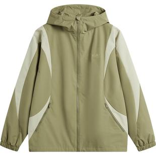 李宁反伍BADFIVE风衣男士开衫长袖外套连帽防风服春季梭织运动服