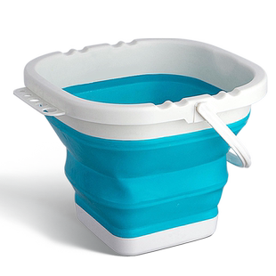 凤凰画材美术洗笔桶水桶折叠美术生专用洗笔筒颜料桶便携水彩水粉画水桶丙烯可折叠色彩儿童美术绘画涮笔桶