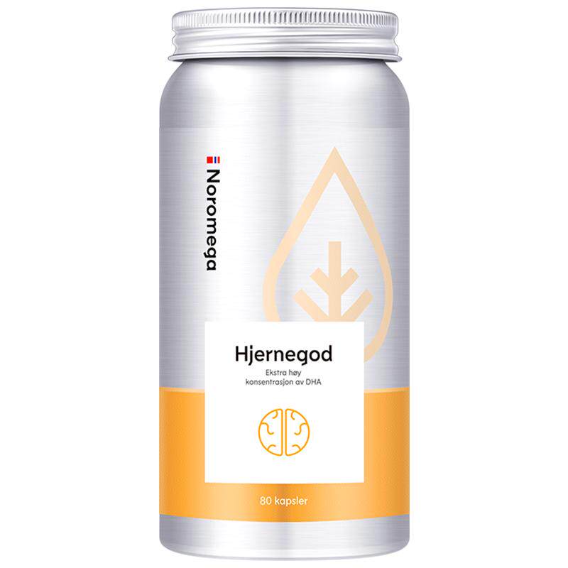 Noromega挪威大脑鱼油深海鱼油软胶囊欧米伽3记忆力dha学生青少年