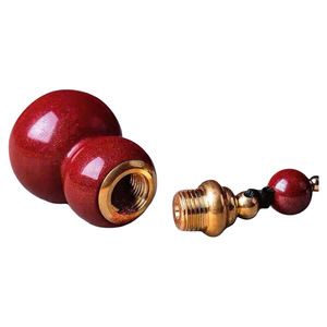 朱砂葫芦钥匙扣挂件空心瓶子可打开内装朱砂平安福禄汽车配饰项链