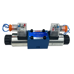 力士乐款电磁换向阀液压阀4WE6E J G /24V 220V电磁液压阀转向阀