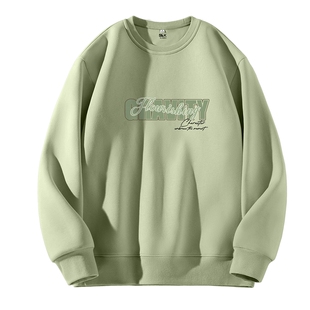 班尼路S&K美式圆领卫衣男春季新款休闲薄款潮牌宽松男士长袖上衣A