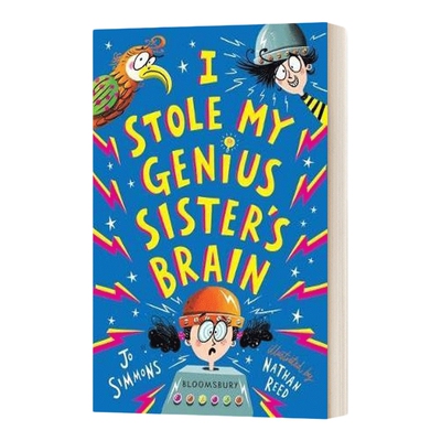 英文原版 I Stole My Genius Sister's Brain 奇思妙想一家人3 我偷走了天才妹妹的大脑 英文版 进口英语原版书籍