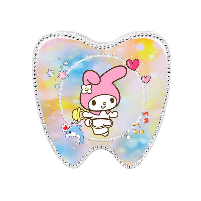 牙齿收纳盒美乐蒂乳牙收藏纪念盒