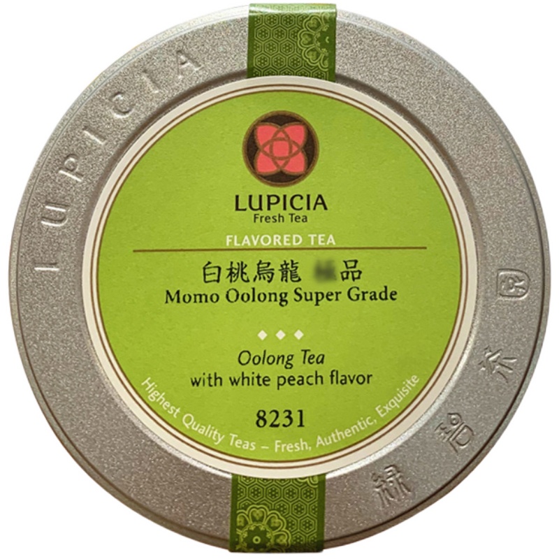 现货日本lupicia白桃乌龙茶绿碧茶园罐装日式蜜桃茶叶情人节礼物