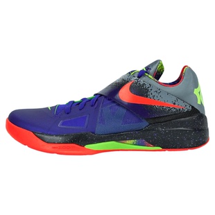 指南针 NIKE KD4 杜兰特4代 男子低帮实战减震篮球鞋 HF9098-600