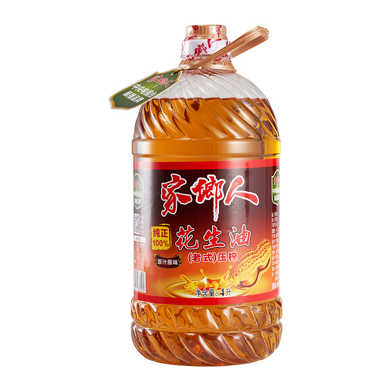 家乡人老式压榨一级商用花生油