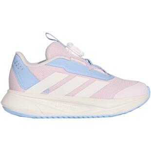 阿迪达斯女童运动鞋2026春童鞋儿童DURAMO网面旋钮跑步鞋子KI4123