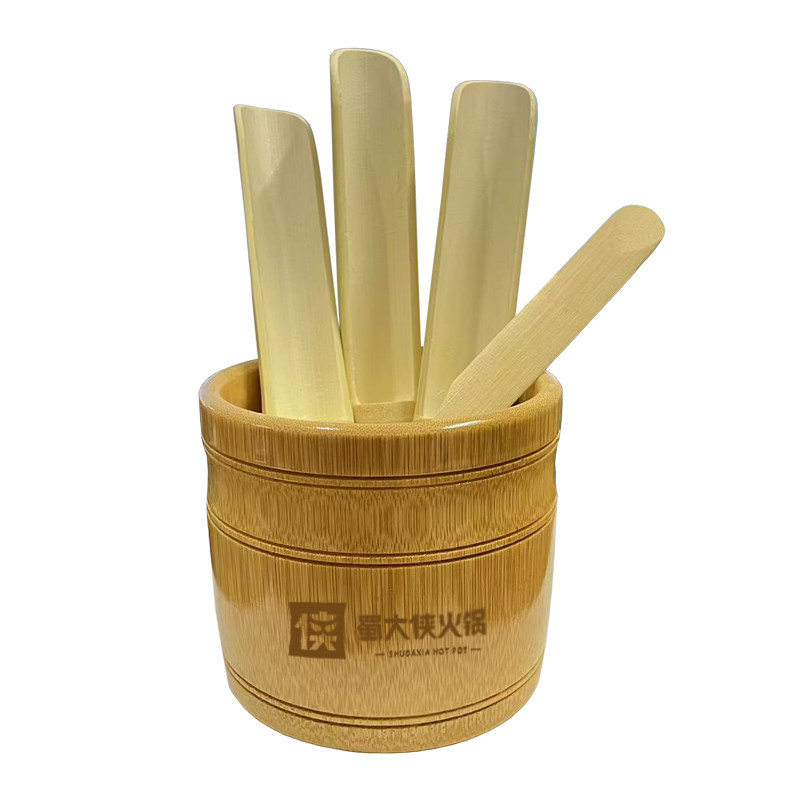 火锅店商用竹筒虾滑模具免费刻字