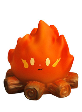 小火堆小夜灯玩偶节日送礼摆件